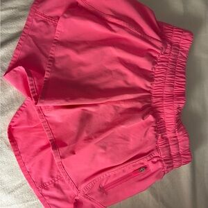 Lululemon Athletica Bright Pink Athletic Shorts